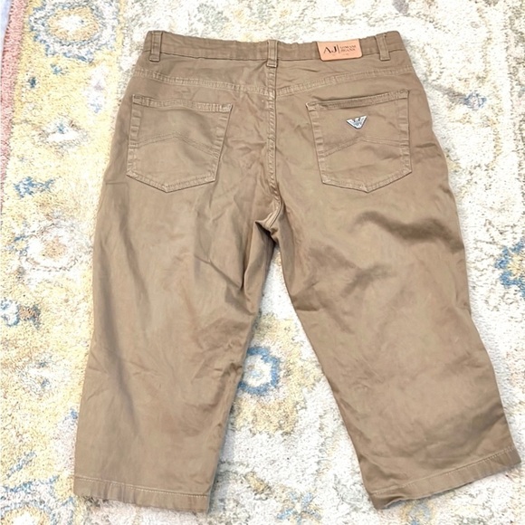 Armani Jeans,32, Khaki Color Men’s Shorts, Excellent Condition, Easily Unisex - Picture 9 of 13